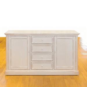 Almari Minimalis - Cream